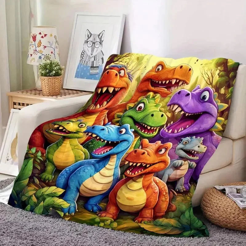 Flannel Dinosaur Nap Blanket🦖 - Image 5