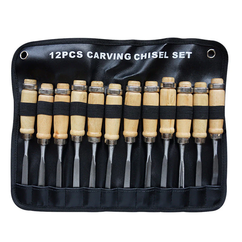 Flat Shovel Wood Chisel Sets - Image 11