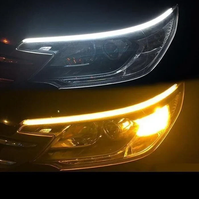 Flexible DRL LED Night & Daytime Running Light Strip (No Disassembling Needed) - Image 15