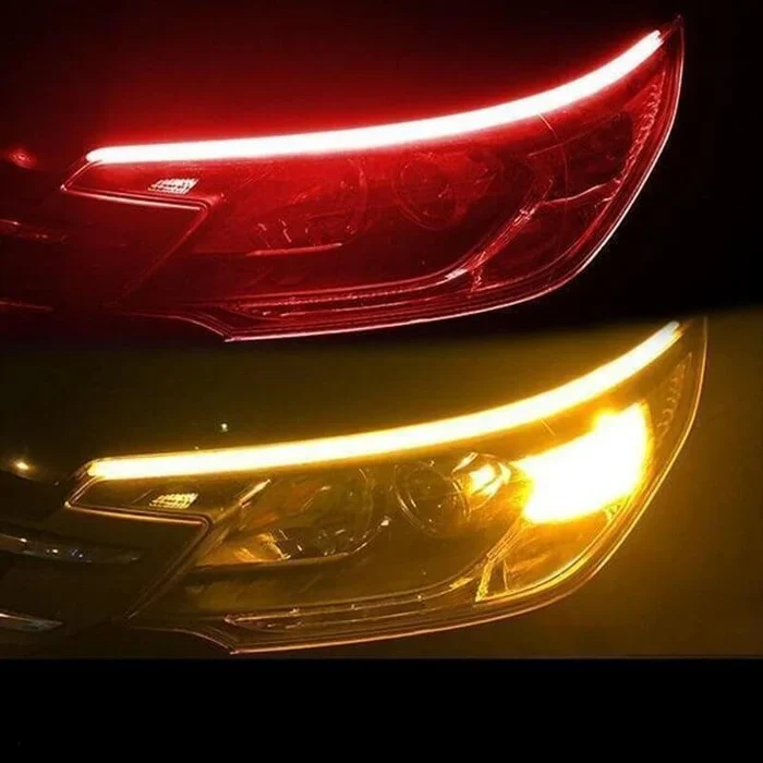 Flexible DRL LED Night & Daytime Running Light Strip (No Disassembling Needed) - Image 19