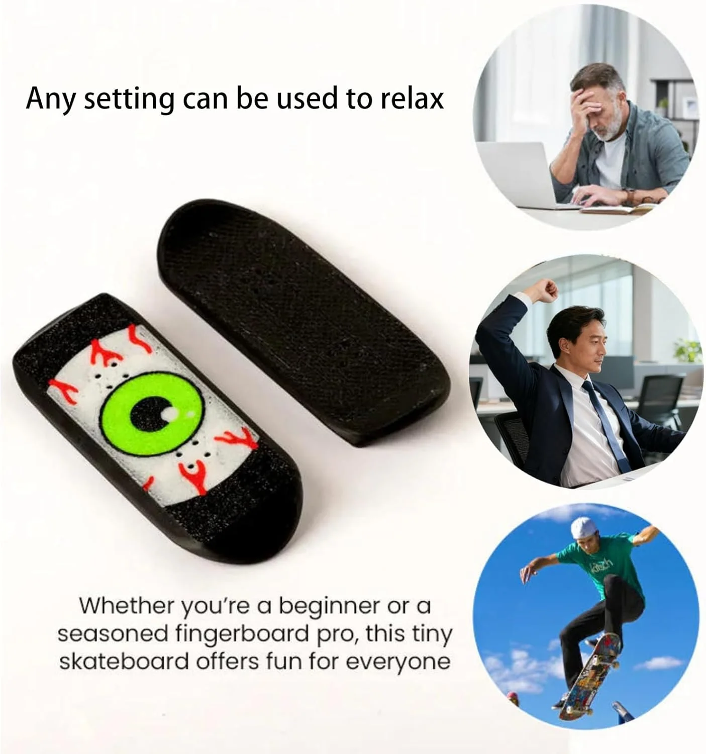 Flipping Fidget Toy Magnetic Fingerboard - Image 4