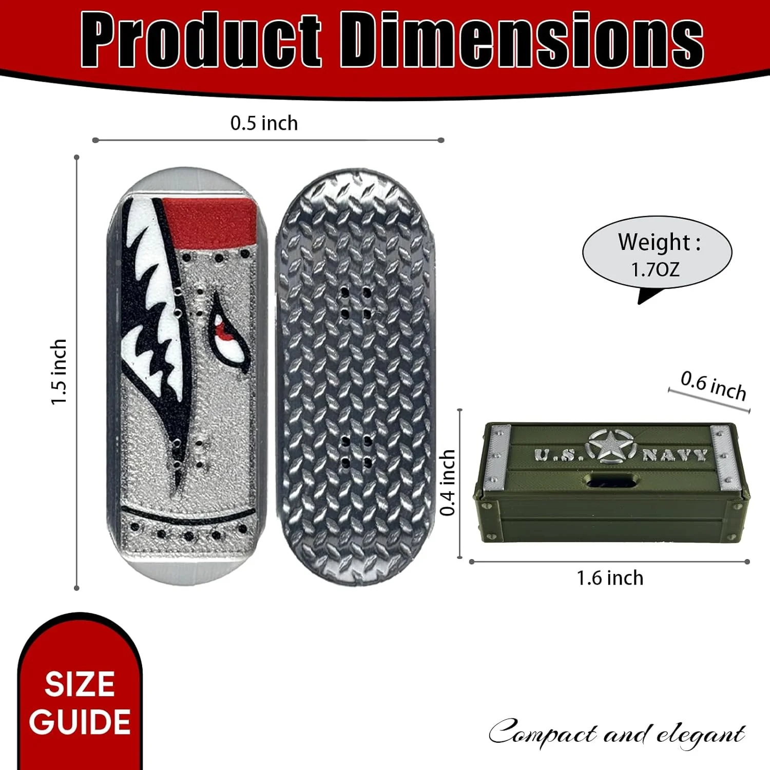 Flipping Fidget Toy Magnetic Fingerboard - Image 8