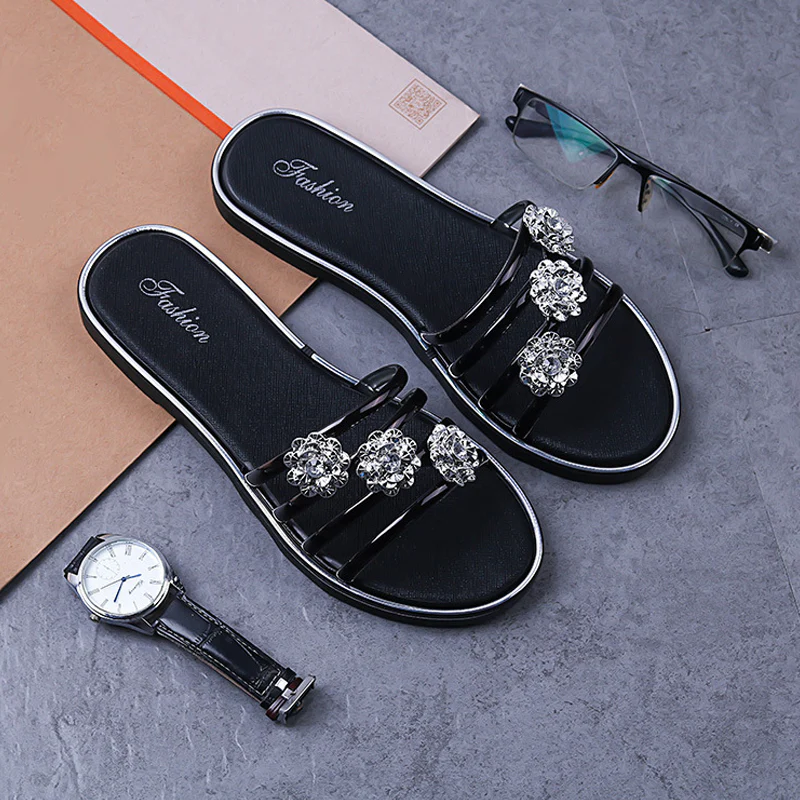 Floral Beach Sandals - Image 12