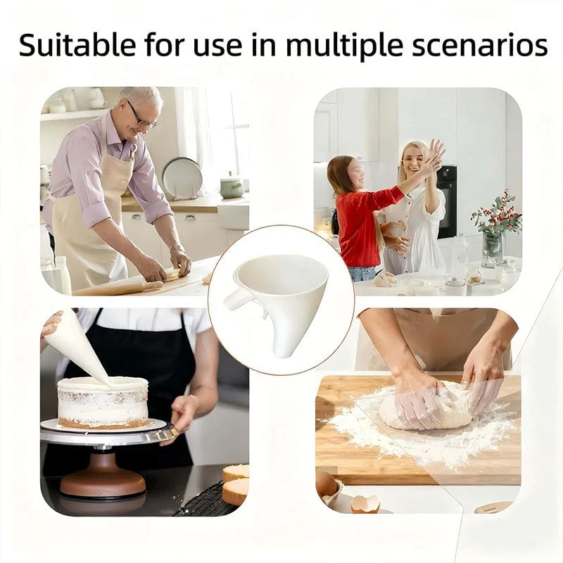 Flour Funnel for Kitchen Aid Stand Mixer - Image 5