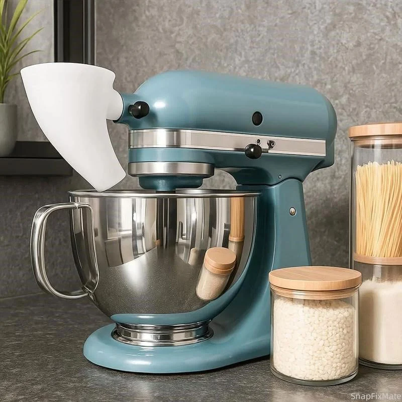 Flour Funnel for Kitchen Aid Stand Mixer - Image 9
