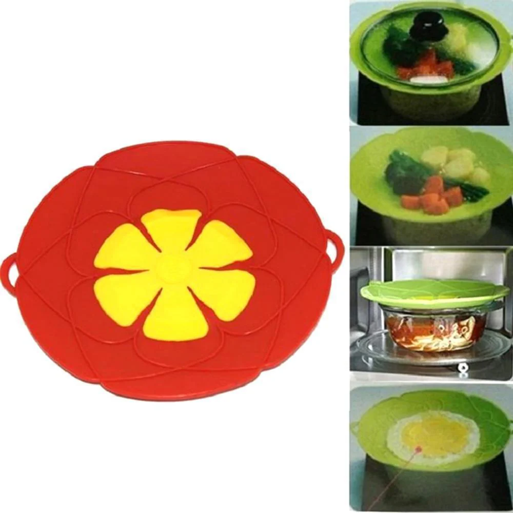 Flower Silicone Lid Spill Stopper - Image 2