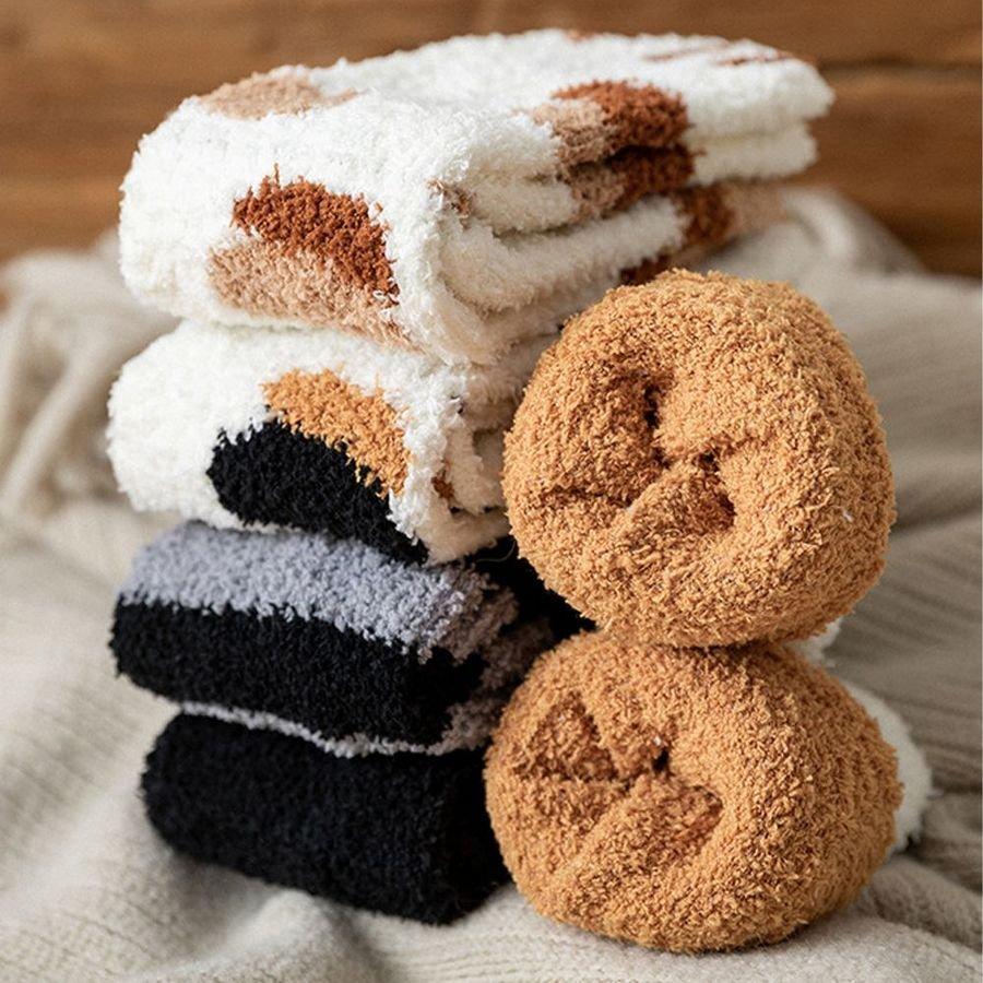 Fluffy Fuzzy Cat Claw Socks - Image 5