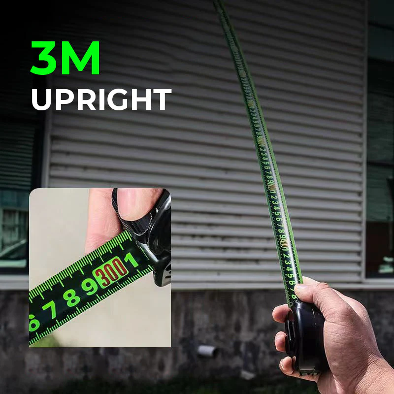 Fluorescent steel tape measure - Image 2