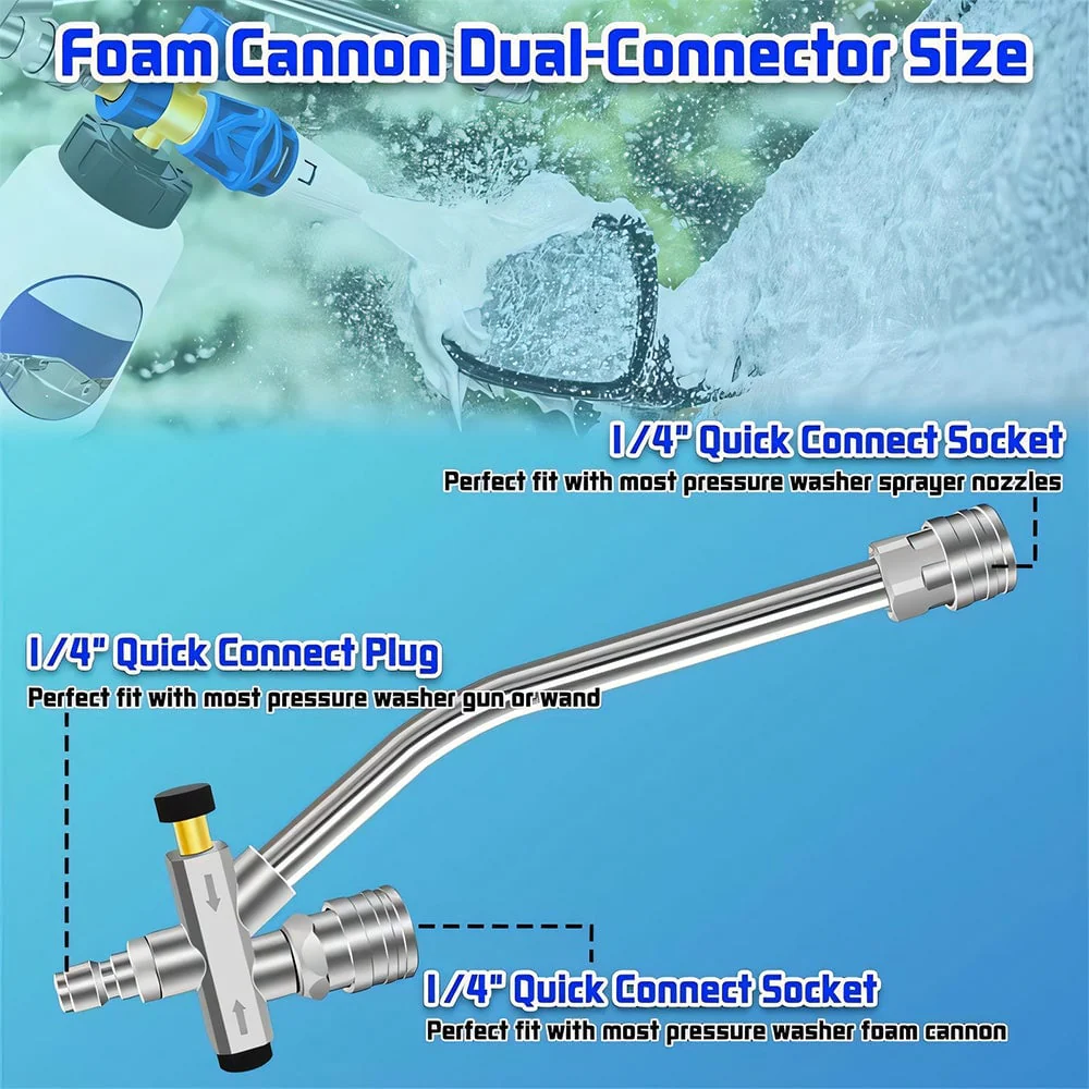 Foam Cannon Dual Connector Accessory - Image 20