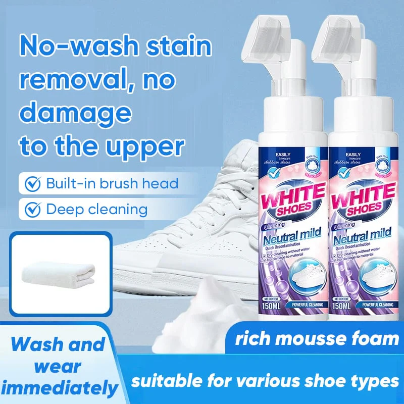 🤍Foam No-Rinse Cleaner — Instantly Brightens & Whitens Shoes - Image 12
