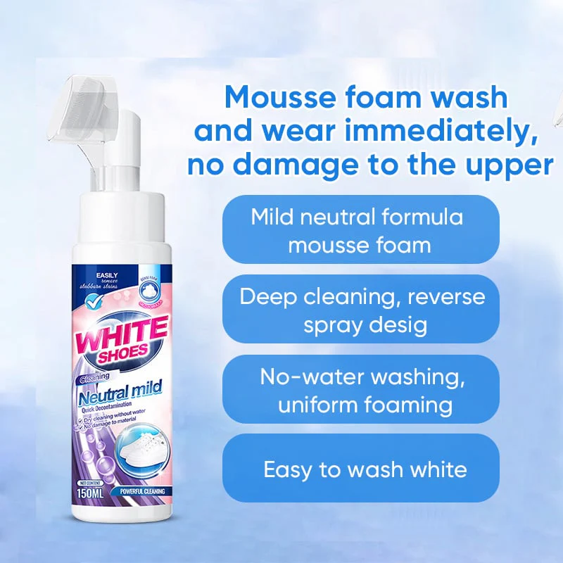 🤍Foam No-Rinse Cleaner — Instantly Brightens & Whitens Shoes - Image 7