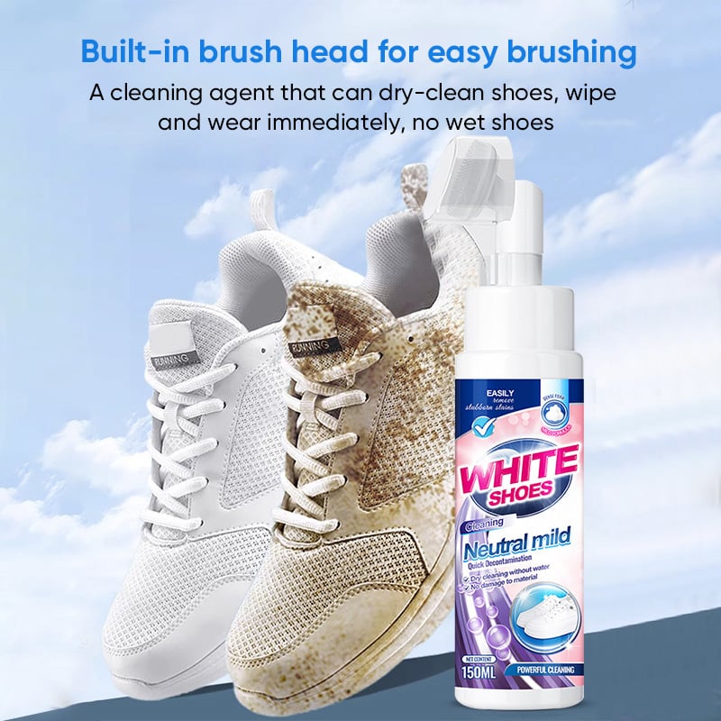 🤍Foam No-Rinse Cleaner — Instantly Brightens & Whitens Shoes - Image 8