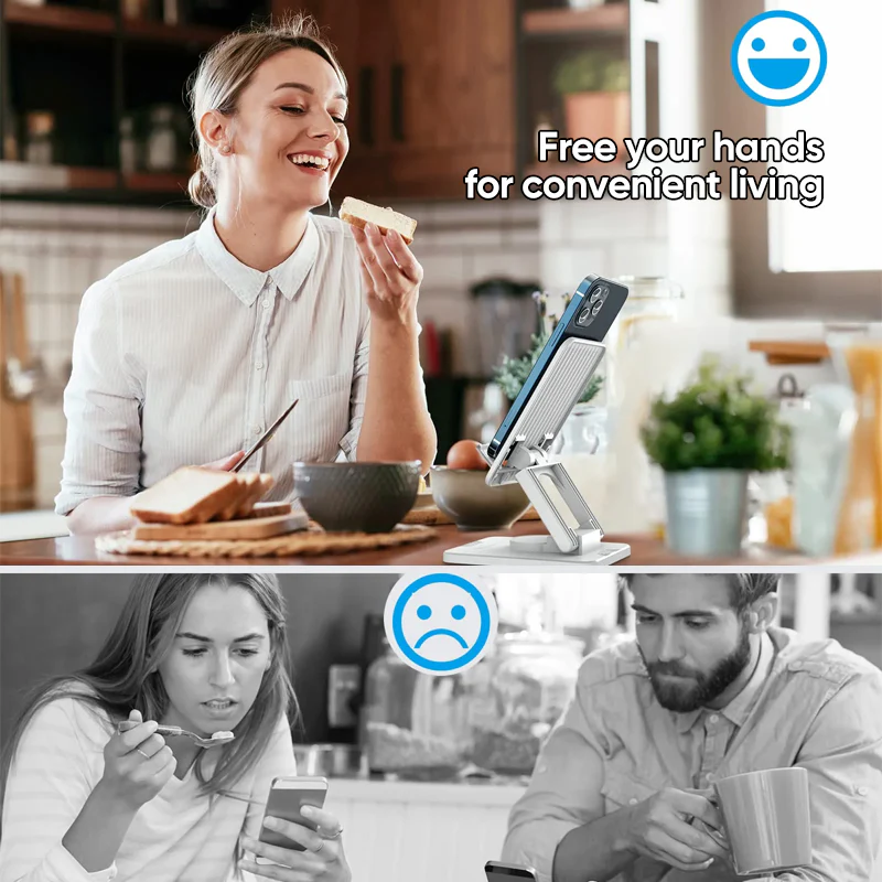 Foldable 360° Rotatable Phone Holder - Image 2