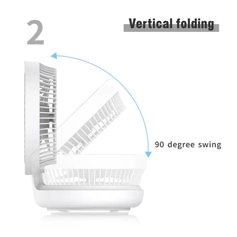Foldable Desktop Fan - Image 3