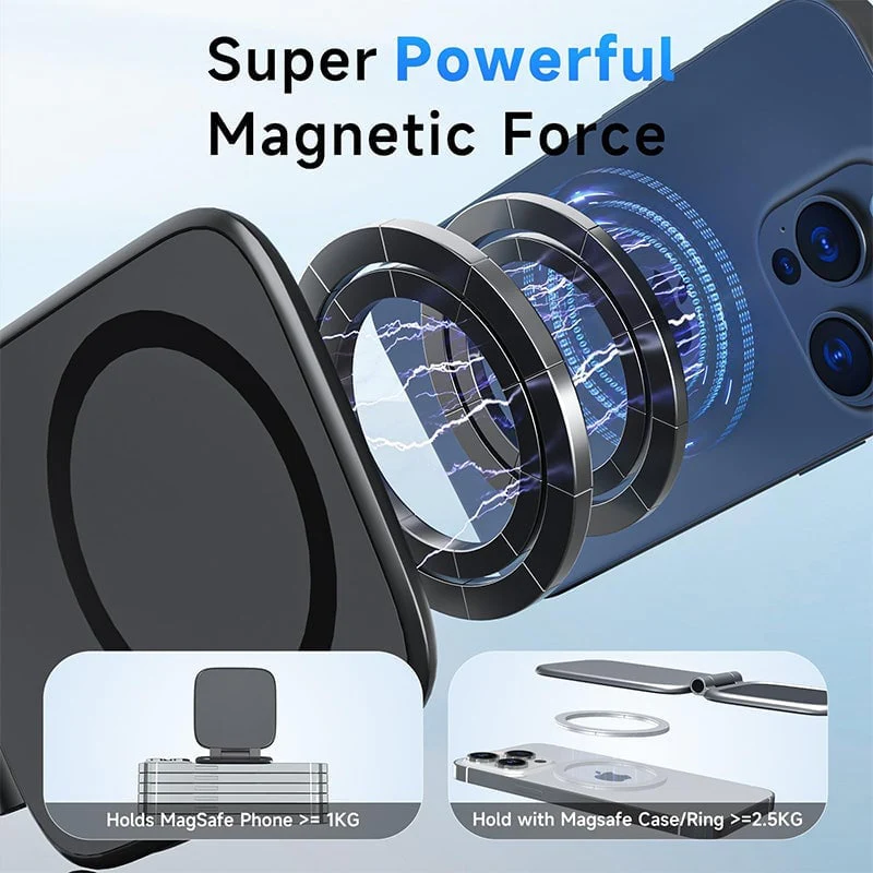 Foldable Magnetic Car Phone Mount - Image 4