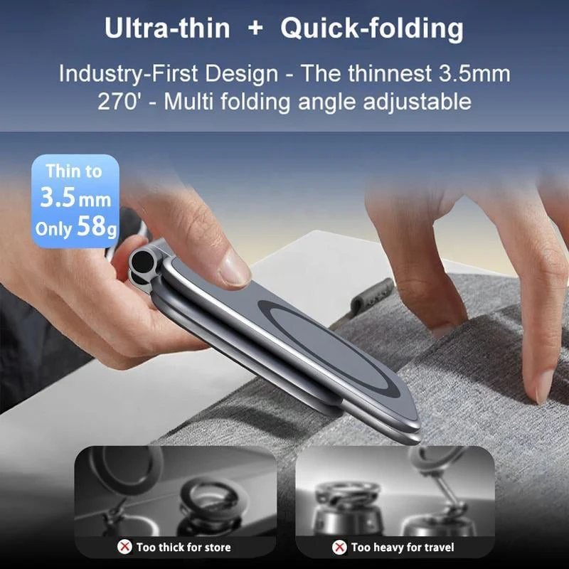 Foldable Magnetic Car Phone Mount - Image 8
