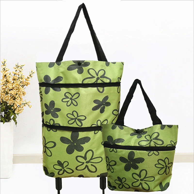 Foldable Shopping Trolley Tote Bag - Image 13