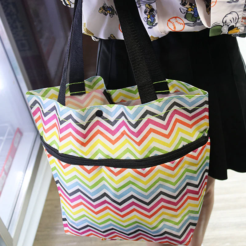 Foldable Shopping Trolley Tote Bag - Image 3