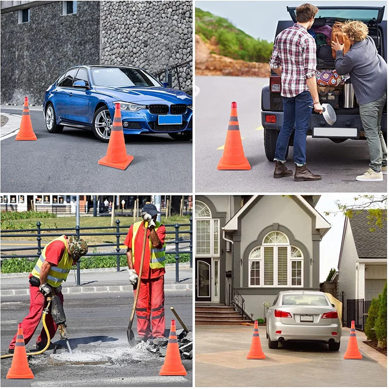 Foldable Traffic Reflecting Safety Cone - Image 4