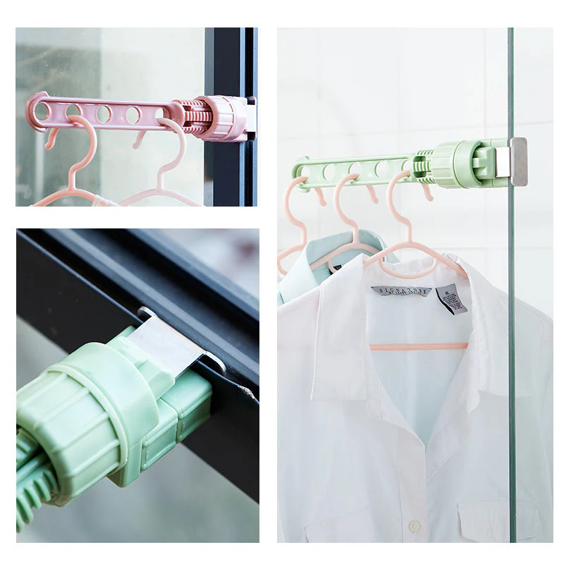 Folding Wall Mount Clothes Hanger - Image 7