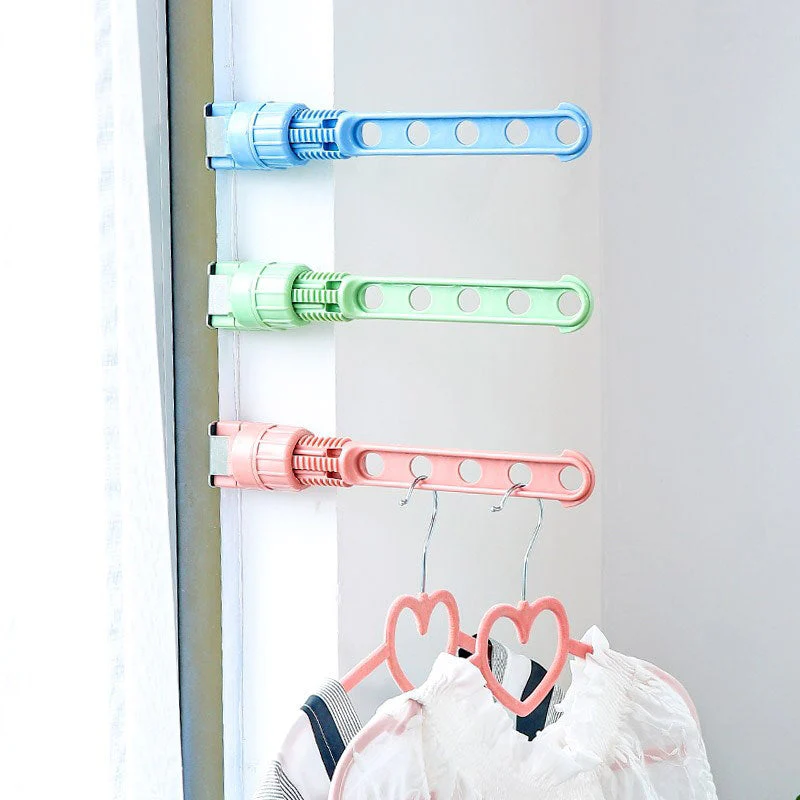 Folding Wall Mount Clothes Hanger - Image 8