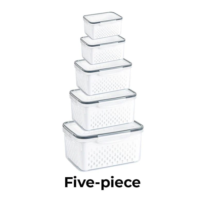 Food Storage Containers for Fridge with Removable Colander - Image 11