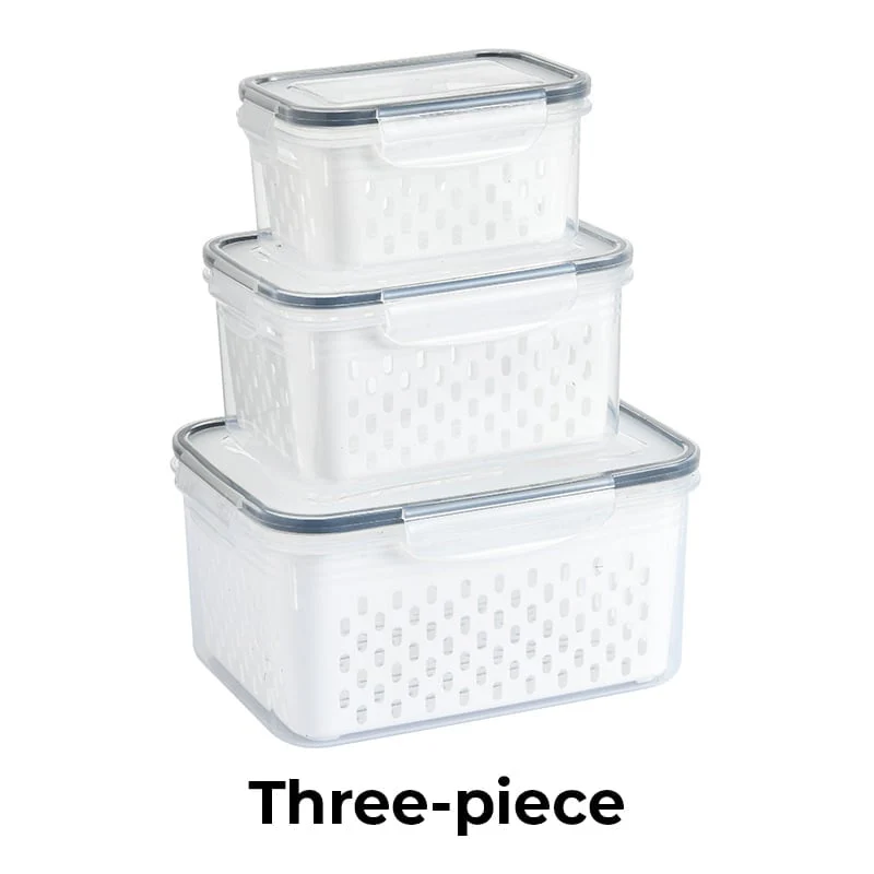 Food Storage Containers for Fridge with Removable Colander - Image 12