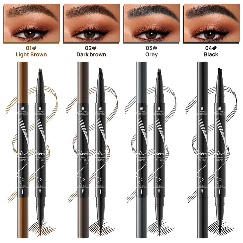 Forked Dual-ended Liquid Eyebrow Pencil - Image 11