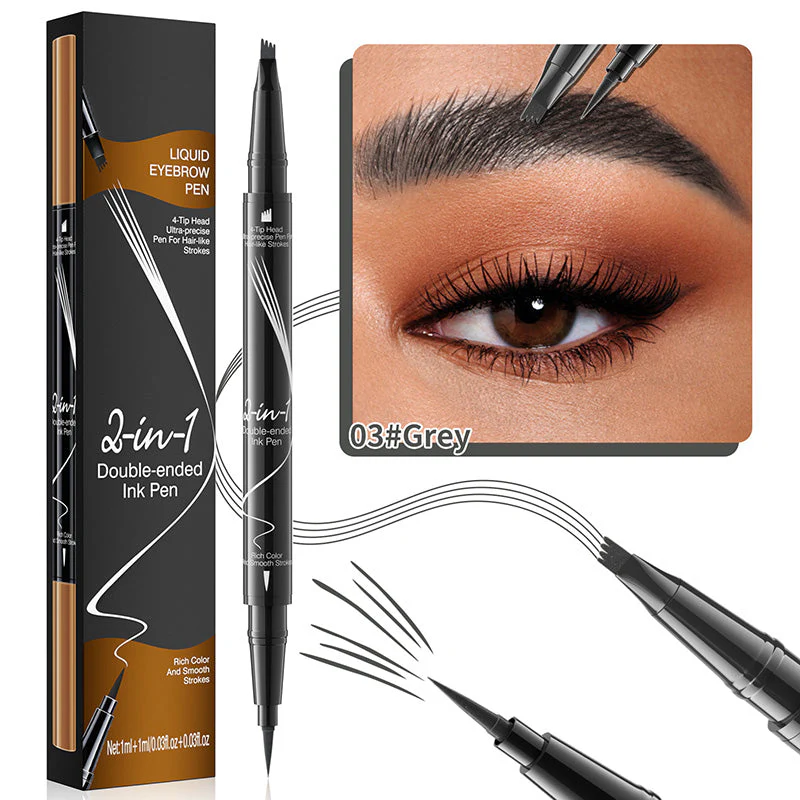 Forked Dual-ended Liquid Eyebrow Pencil - Image 20