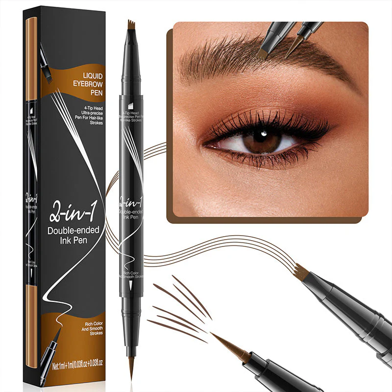Forked Dual-ended Liquid Eyebrow Pencil - Image 5