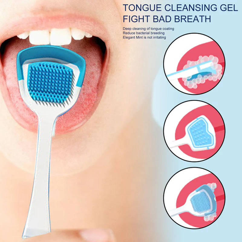 Fresh Breath Tongue Cleaning Gel Set - Image 5