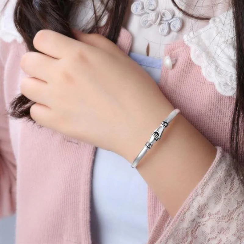 Friendship Handshake Bracelet - Image 2