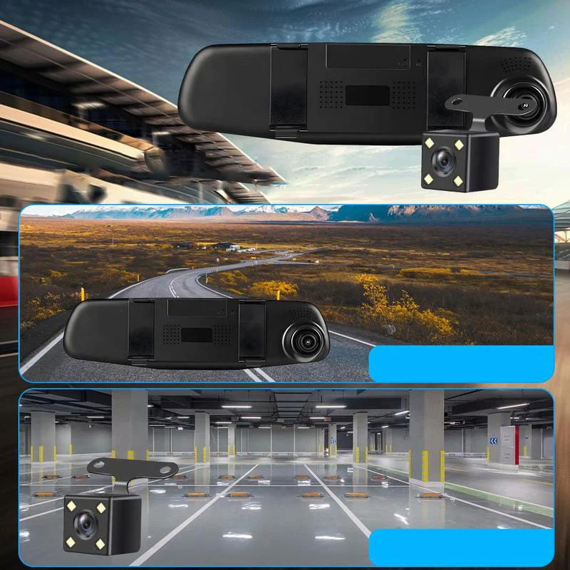 Front and Rear Dual Recording HD Night Vision Dash Cam - Image 17