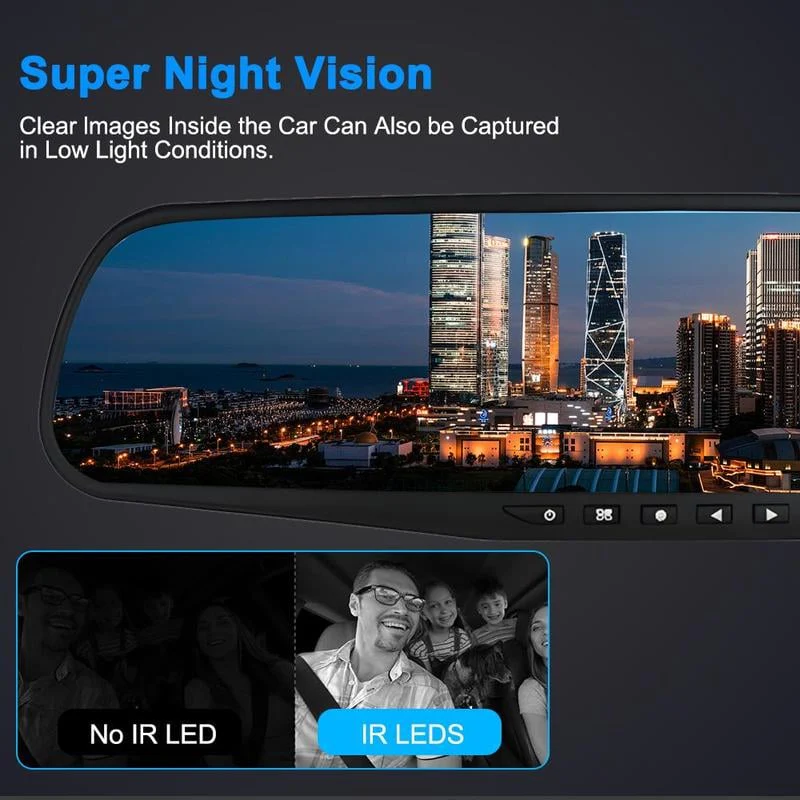 Front and Rear Dual Recording HD Night Vision Dash Cam - Image 19