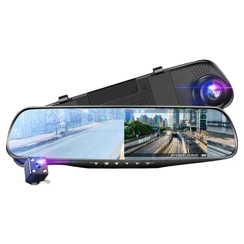 Front and Rear Dual Recording HD Night Vision Dash Cam - Image 2