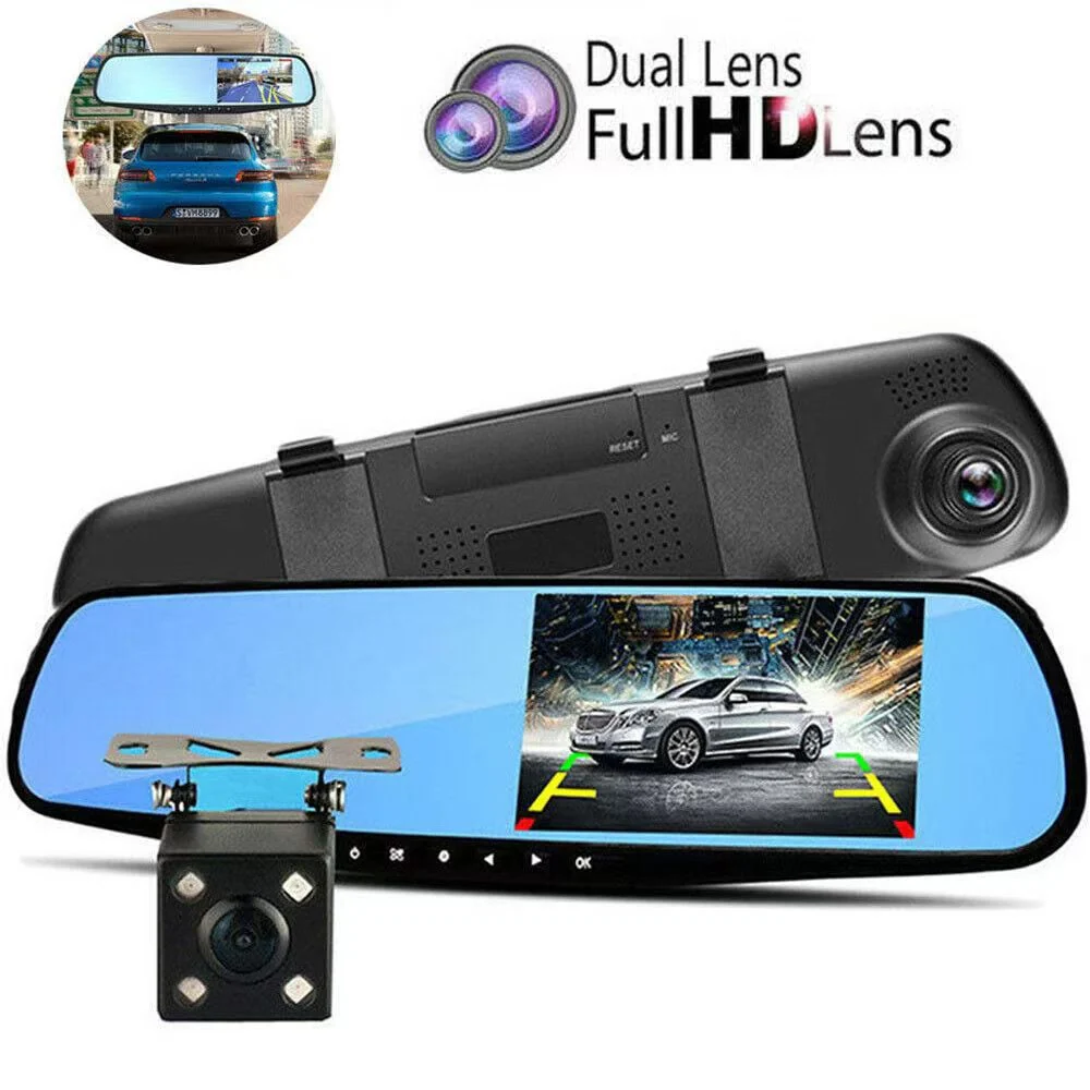 Front and Rear Dual Recording HD Night Vision Dash Cam - Image 22