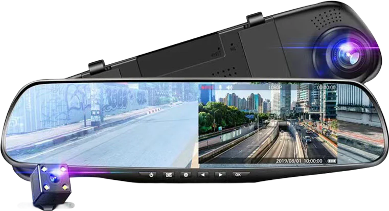 Front and Rear Dual Recording HD Night Vision Dash Cam - Image 4