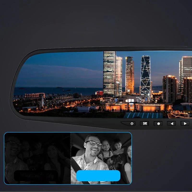 Front and Rear Dual Recording HD Night Vision Dash Cam - Image 5