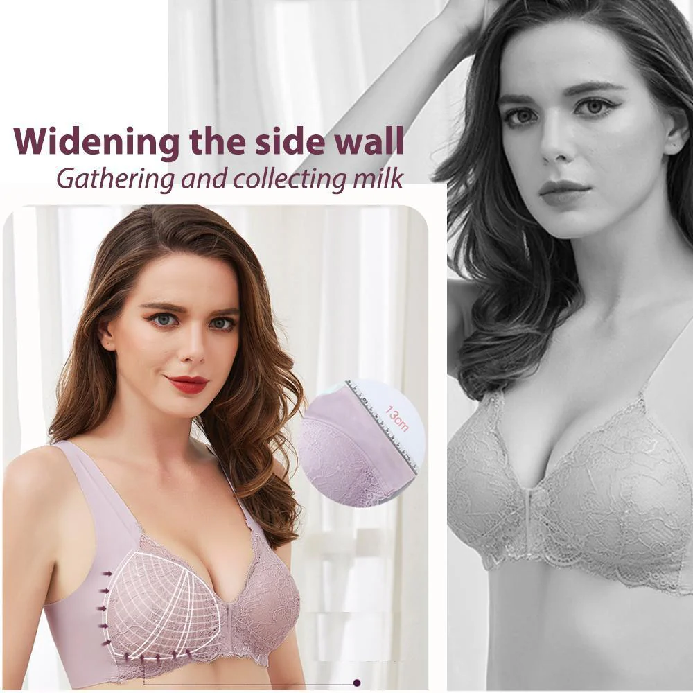 Front Closure Breathable Bra - Image 2