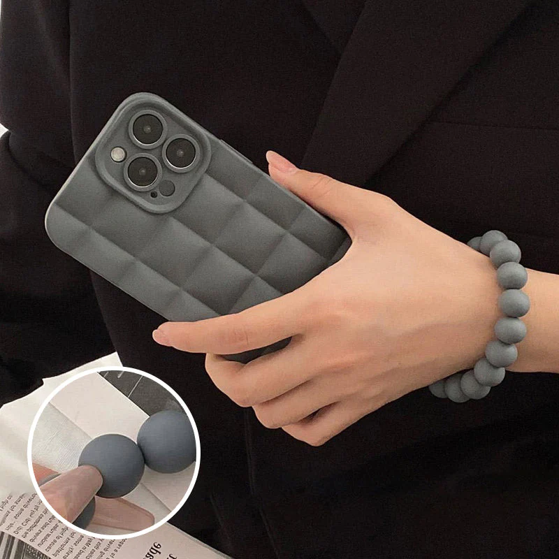 Frosted Pearl Bracelet Case for iPhone - Image 12