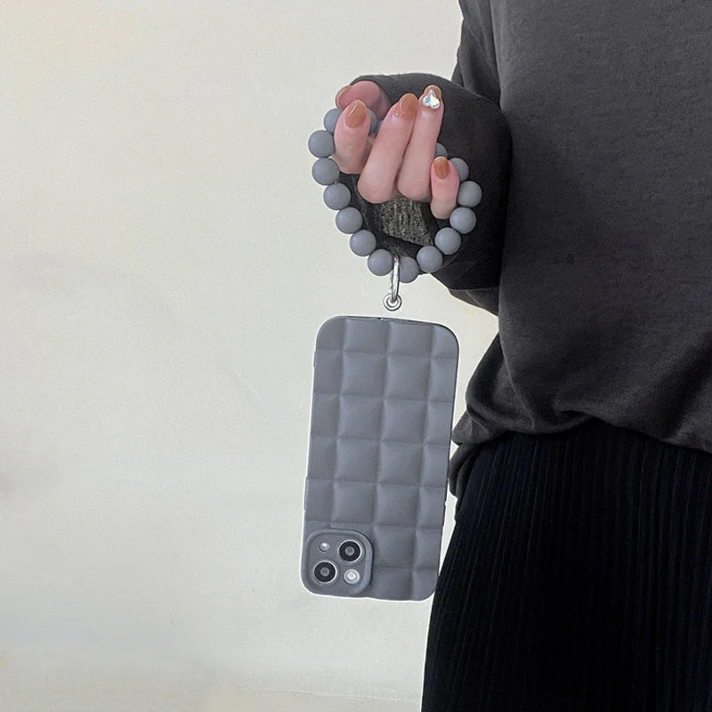 Frosted Pearl Bracelet Case for iPhone - Image 4