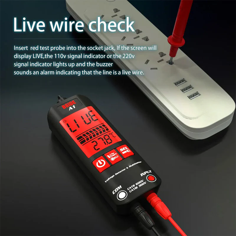 Fully Automatic Anti-Burn Intelligent Digital Multimeter - Image 10