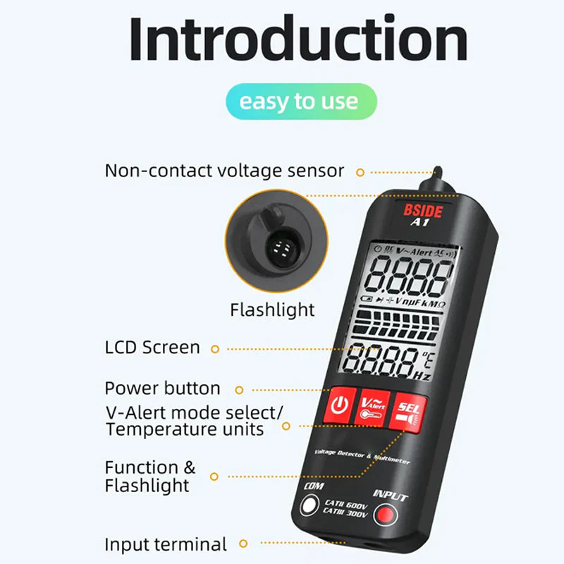 Fully Automatic Anti-Burn Intelligent Digital Multimeter - Image 11