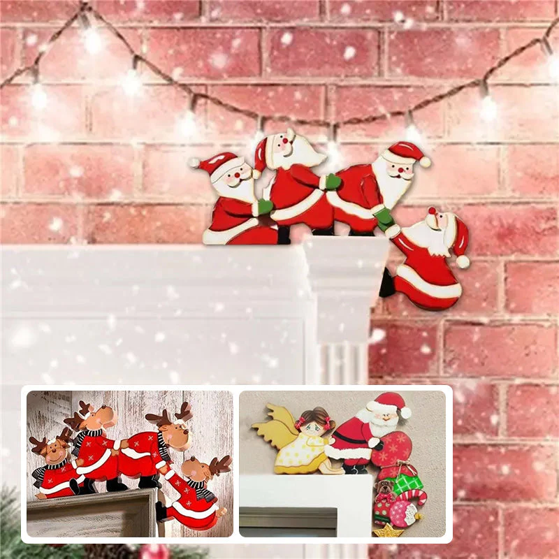Funny Christmas Door Frame Decorations - Image 2