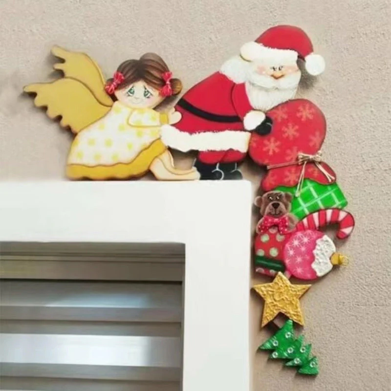 Funny Christmas Door Frame Decorations - Image 6