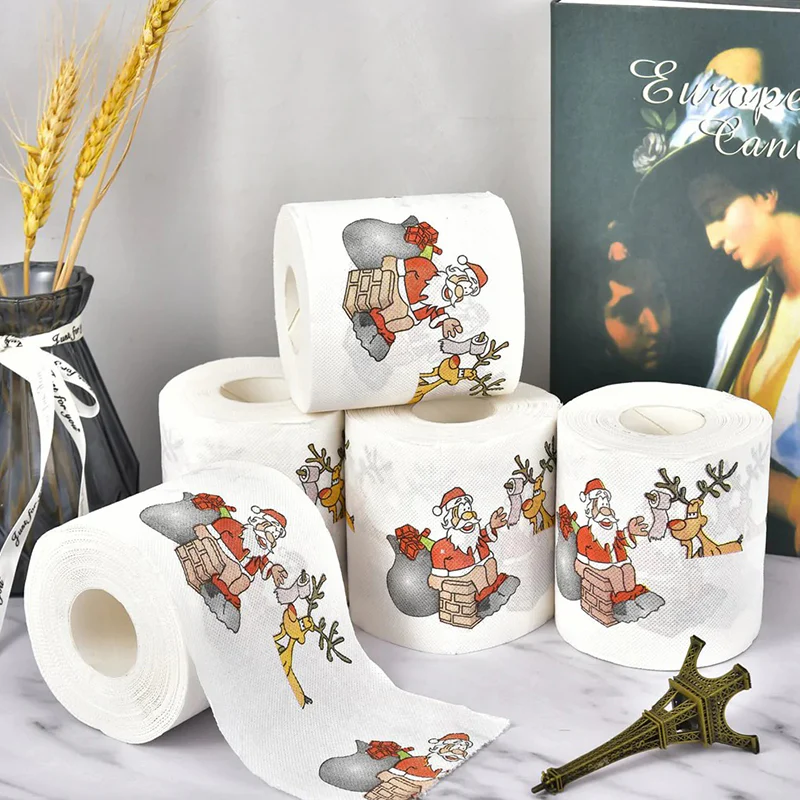Funny Christmas Toilet Paper - Image 2