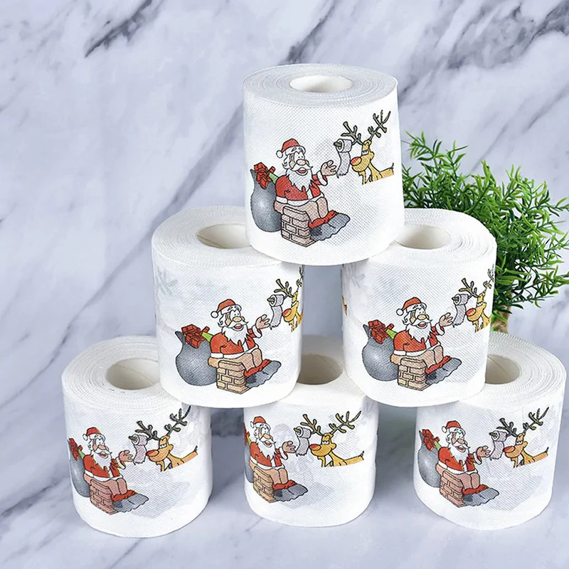 Funny Christmas Toilet Paper - Image 3
