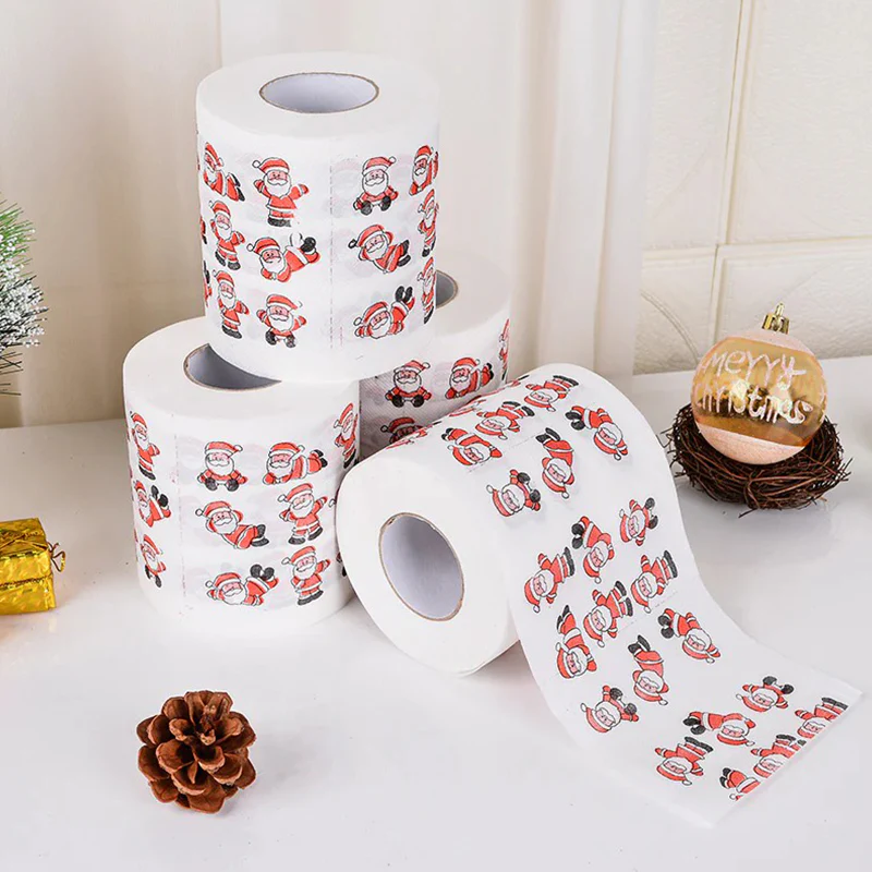 Funny Christmas Toilet Paper - Image 4