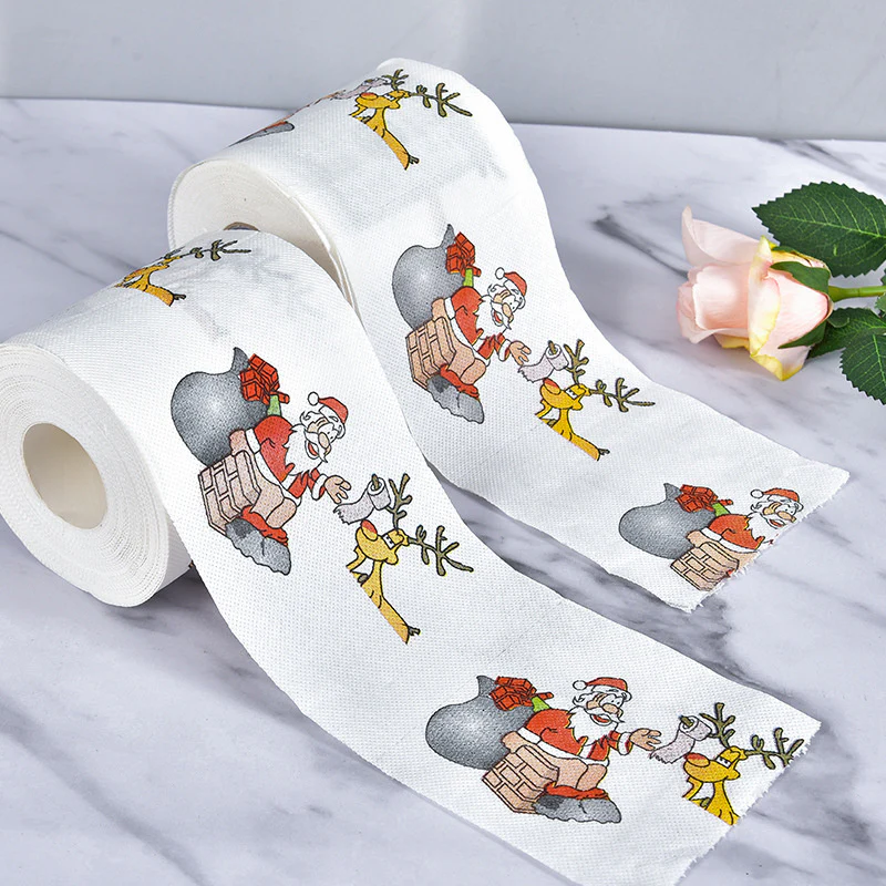 Funny Christmas Toilet Paper - Image 8