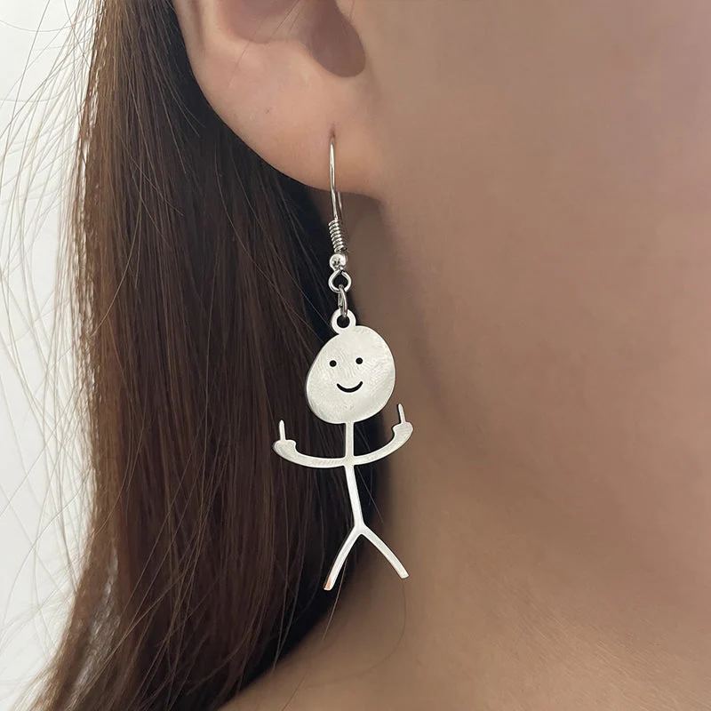 Funny Doodle Earrings - Image 2